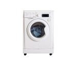 Full-Automatic Compact Washer with Wheels, 1.6 cu. ft, 11 lbs capacity with 6 Wash Programs Washer